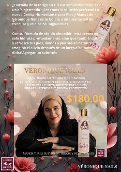 CREMA HUMECTANTE para Pies y Manos